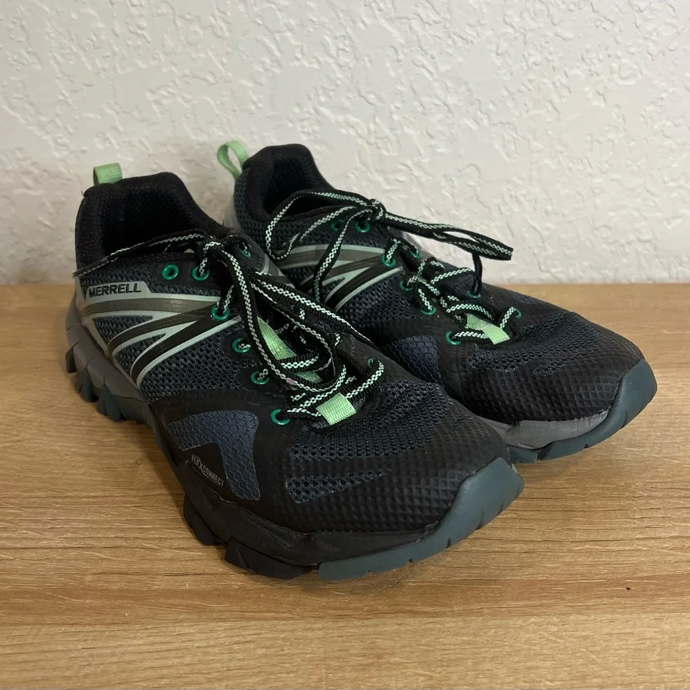 Merrell Hyperlock Sneaker Women's Size 6.5 Navy Blue Colorway - Picture 2 of 7